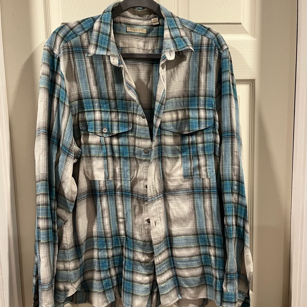 Burberry Britt Flannel Button Up